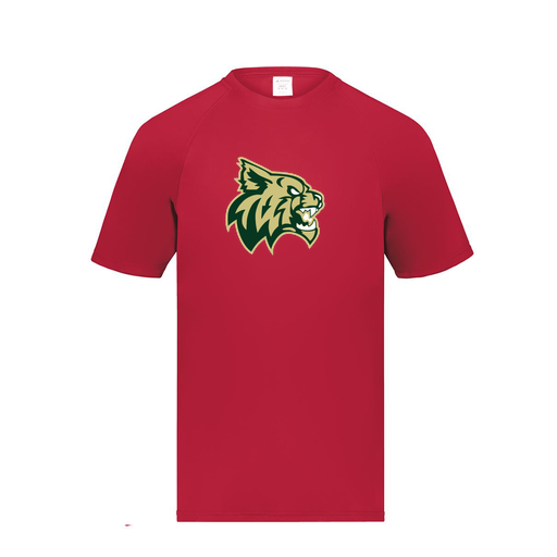 [2790.083.S-LOGO1] Men's Smooth Sport T-Shirt (Adult S, Red, Logo 1)