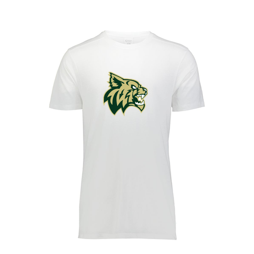 [FTSCUBWH-AS-LOGO1] Decker Men's Tri-Blend T-Shirt - Short Sleeve (Adult S, White, Logo 1)