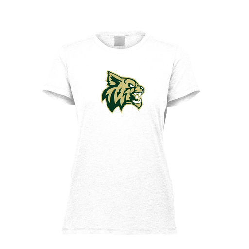 [FTSCUBWH-FAXS-LOGO1] Decker Women's Tri-Blend T-Shirt - Short Sleeve (Female Adult XS, White, Logo 1)