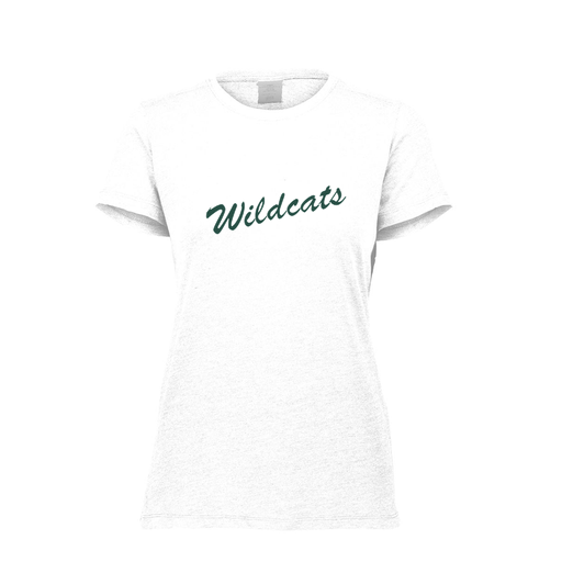 [FTSCUBWH-FAXS-LOGO2] Decker Women's Tri-Blend T-Shirt - Short Sleeve (Female Adult XS, White, Logo 2)