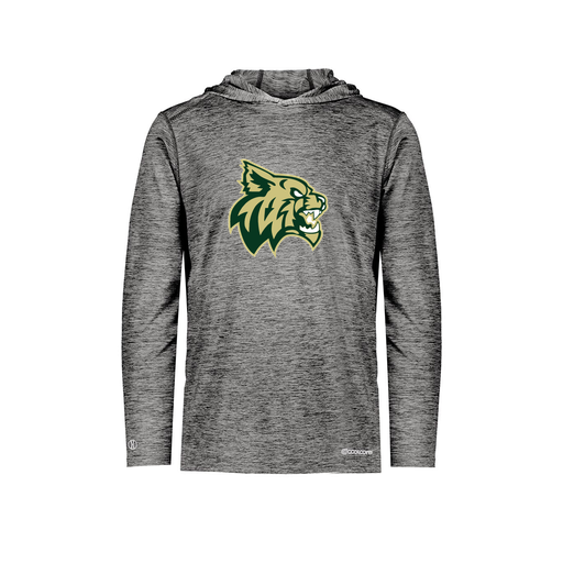 [FOLHCGBK-AS-LOGO1] Decker Men's Charge Hoodie (Adult S, Black, Logo 1)