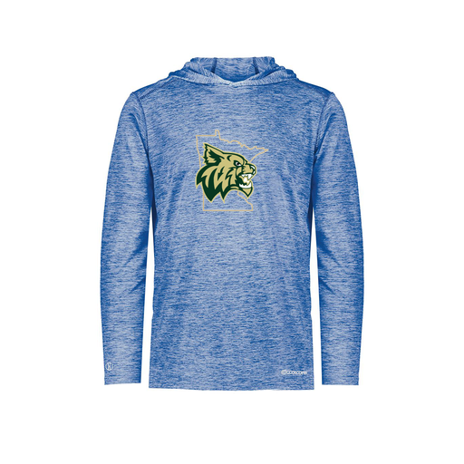 [FOLHCGRY-AS-LOGO3] Decker Men's Charge Hoodie (Adult S, Royal, Logo 3)