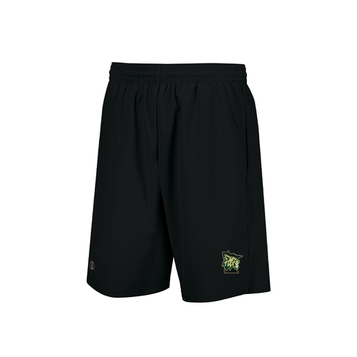 [229556.080.XS-LOGO3] Men's Weld Short (Adult XS, Black, Logo 3)